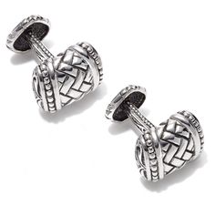 Equestrian cufflinks engraved with a unique braided weave design. These stylish and unique braided weave cufflinks are part of the Scott Kay Equestrian Fashion collection. Perfect to wear for professional or formal wear, these stylish and elegant cufflinks will add a luxurious touch to your ensemble. They also make a wonderful gift for a special occasion. Sterling Silver Part of the Equestrian collection Ideal for formal or professional wear A great choice for gifts. Classic Braided Jewelry For Formal Occasions, Equestrian Fashion, Professional Wear, Equestrian Style, Formal Wear, Fashion Collection, Belly Button Rings, Equestrian, Cufflinks