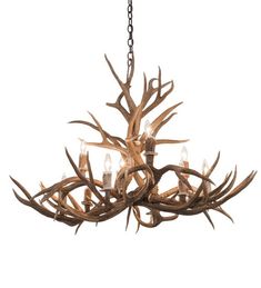 Meyda Tiffany - 200458 - Ten Light Chandelier - Antlers - Antique Copper Rustic Lighting, Country Style Homes, Copper Finish, Lighting Sale, Ceiling Light Fixtures