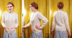 VANILLA 1960's 70's Vintage Soft Wh!ite Acrylic Eyelet Cable Knit Cardigan Sweater w/ Pockets // siz Soft White Acrylic, 70s Cardigan, Cable Knit Sweater Cardigan, Vintage Soft, Cable Knit Cardigan, White Texture, White Acrylic, White Acrylics, Textured Knit