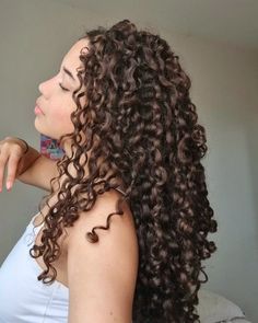 3b Hair Aesthetic, 3b Curly Hair, Embrace Natural Hair, Curly Afro Hair, Brown Hair Inspo, Goddess Hairstyles