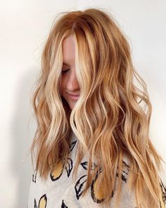 Strawberry Blonde Shoulder Length Hair, Strawberry Blonde With Money Piece, Natural Strawberry Blonde Hair, Dark Strawberry Blonde Hair, Reddish Blonde Hair, Light Red Hair, Dark Strawberry Blonde, Copper Blonde Hair, Light Strawberry Blonde