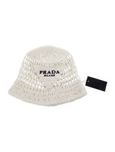 Prada Raffia Bucket Hat w/ Tags Prada Raffia, Raffia Bucket Hat, Saint Laurent Bag, Accessories Jacket, Louboutin Shoes, Shirt Accessories, Christian Louboutin Shoes, Hoodie Dress, Casual Jeans