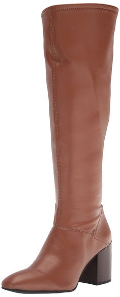 PRICES MAY VARY. Women's knee high boots with fabric, faux leather or crocco-printed faux leather upper Tall boots for women with size zip for easy on/off Modern square toe silhouette high heel boot 16.73 inch shaft height, 15.2 inch circumference 2.76 inch block heel Brown Knee-high Heeled Boots With Zipper, Brown Knee-high Heeled Boots With Zipper Closure, Brown Knee-high Boots With Zipper Closure, Brown Zipper Closure Knee-high Boots, Brown Wide Calf Knee-high Boots With Zipper, Wide Calf Knee-high Boots With Zipper, Fitted Knee-high Boots With Zipper And Square Toe, Women's Knee High Boots, Heel Boot