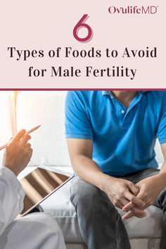 Looking to help boost your man's sperm quality? Read on to discover how diet can affect male fertility, foods to avoid to improve male fertility, and food men should eat to promote sperm count and health. | OvulifeMD Sperm Health, Fertility Boosters, Diets For Men, Fertility Supplements, Female Fertility, Male Fertility