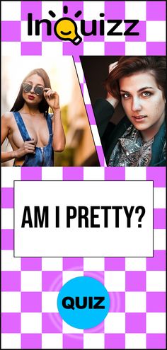 What is beauty? Have you ever wondered how we can clearly define something so elusive? In this "Am I Beautiful" quiz, we will not pay attention to your face's symmetry or the color of your eyes but to your personality. What should be your answer to "Am I pretty?" Can you guess? Do you think are you beautiful enough? Check out this personality test on inquizz.com! #amiugly #amibeautiful #quiz #buzzfeedquiz #test #amipretty What Astethic Am I, What Character Am I, How Many Can You Name Quiz, Skin Tone Quiz, Are You Pretty Quiz, What Aesthetic Am I, Am I Pretty Quiz, What’s My Aesthetic Quiz, Am I Beautiful