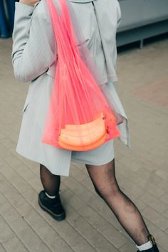 The lightweight net shopper folds into a small pocket. Due to its lightness and small volume, it will fit into a pocket and any purse. Will replace the package for you in the store. Sewn from two-layer tulle. It's so perfect for small trips to the store or when you go to work and just wanna hold a book and a couple of stuff. Reusable bags for buying fruits and vegetables. Products for a zero waste life. Ecofriendly transparent bag. The product is completely handmade. Machine wash and dryer safe and can be pressed with medium heat. 100% polyester. Lightweight and a bit stretchy.  The tulle can be a fragile material, the bag cannot carry too heavy things. MATERIAL tulle DIMENSIONS Height with handles: 65 cm Bottom width: 35 cm Please write me if you would like SEPARATE GIFT PACKAGING for eac Summer Reusable Grocery Bag, Reusable Grocery Bags For Summer, Leather Hip Bag, Silver Bags, Practical Bag, Transparent Bag, Women Leather Backpack, Go To Work, Net Bag