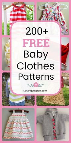 the free baby clothes patterns are great for sewing