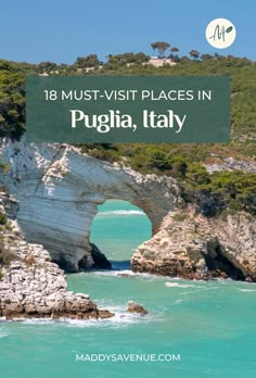 Looking for the best Puglia, Italy, places to visit? Prepare to immerse yourself in the charm of Puglia, Italy, with my curated list of 18 must-visit places! Explore historic towns like Ostuni and Alberobello, relax on stunning beaches, and savor mouthwatering cuisine. Your ultimate Puglia travel guide awaits! Tap now! | Italy Destinations Grotto Palazzese Puglia Italy, Ostuni Puglia Beaches, Puglia Instagram Spots, Trullo Puglia Italy, Puglia Beaches, Apulia Italy, Ostuni Puglia, Italy Places To Visit