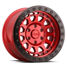 an image of a red wheel on a white background