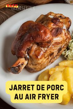 Découvrez une recette simple et gourmande pour préparer un jarret de porc savoureux et croustillant au Air Fryer. Air Fryer