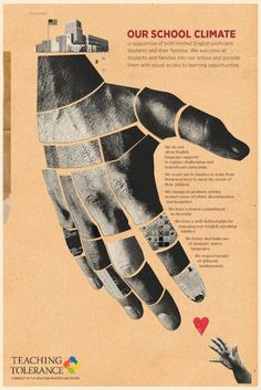 an advertisement for the teaching tool training program, showing hands with tape wrapped around them