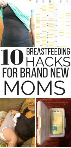 the top 10 breastfeeding hacks for brand new moms that you need to know