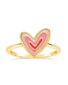 Spread the love with this one-of-a-kind Amanda Enamel Heart Ring. Its charming design and perfect size make it an ideal gift for any special occasion. Whether it’s an anniversary or just because, let your sweetheart know how much you care with this heart-shaped token of your affection! Materials: 14K gold or rhodium plated brass, enamel Features: 1.5mm band, 0.4" heart, Lead & Nickel free Sage Candle, Figaro Chain Necklace, Pearl Chain Necklace, Nail Art Set, Accessories Bags Shoes, Casual Date, Perfume Collection, Manado, Pearl Chain