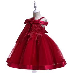 Wedding Dress With Big Bow, Dress With Big Bow, Kids Dress Clothes, Girl Wedding Dress, Birthday Princess Dress, Toddler Girl Outfits Summer, Tutu Birthday, Fashion Baby Girl Outfits, Newborn Girl Outfits