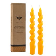 PRICES MAY VARY. Size: The spiral candle has a diameter of 0.7 inches and a height of 7 inches, it fits in standard candle holders. Natural Beeswax Candles: These beeswax candles are made of 100% natural beeswax and high quality cotton wick which does not contain lead or other metals, it can give you fresh unique natural aroma. Smokeless and Dripless Candles: Lead and Metal free. When you use it correctly, the taper candle is smokeless and dripless, so it is safer to burn. Long-Lasting Burning: Dripless Candles, Twisted Candles, Natural Beeswax Candles, Spiral Candles, Bee Wax Candles, Tapered Candle, Twist Candle, Beeswax Taper Candles, Beeswax Tapers