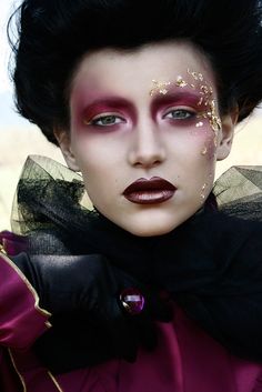 Fire Twirling, Make Up Gold, High Fashion Makeup, Make Up Inspiration, Pintura Facial