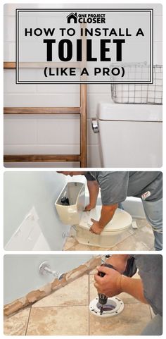 how to install a toilet like a pro