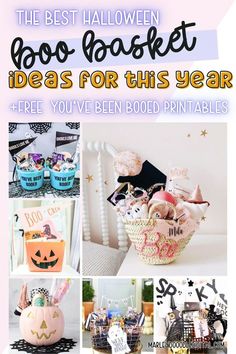 the best halloween boo bashet ideas for this year - free you've been booed printables