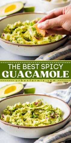 Turn up the heat on game day with The Best Spicy Guacamole Recipe! Perfect for delicious game day recipes and snack ideas for your party, this avocado-based Mexican dip is a vegan, vibrant, and veritably addictive delight. Dive in and make it now—the guac is calling!