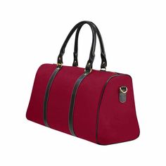 Uniquely You Travel Bag - Leather Carry On Large Luggage Bag / Burgundy Red - Large Luggage, Bag Collection, Luggage Bag, Wholesale Bags, Carry On Luggage, Cosmetic Case, Luggage Tag, Waterproof Fabric, Burgundy Red