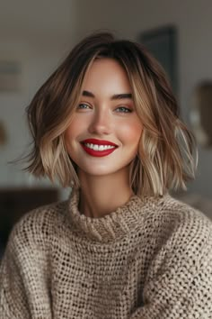 Explore stylish medium shag hairstyles with these 39 options that suit all ages. From casual everyday looks to more polished styles, these medium-length cuts are versatile and fashionable. Mid Length Haircut Fine Hair, Haircuts For Medium Hair Blonde, Carachele Hair, Medium Shag Hairstyles, Embrace Messy Hair, Medium Shag, Hair Doo, Women Haircuts, Medium Shag Haircuts