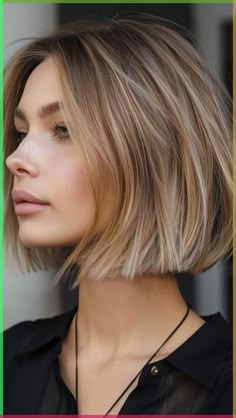 Need a perfect bohemian wedding hairstyle? Here you can find lots of boho wedding hairstyles, from elegant updos to most creative ideas. Short Bob One Length, All One Length Bob Medium, Below Chin Length Bob, Dark Blonde Bob Hairstyles, Bob Haircut 2024 Trends, Short Fine Haircut, Bob Fine Hair Straight, Over 40 Bob Hairstyles, Cool Bob Haircut