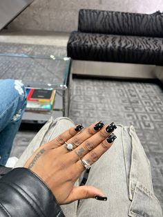 Shortie Nails Black Women, Short Acrylics, 2024 Nails, Hard Nails, Simple Acrylic Nails, Work Nails, School Nails