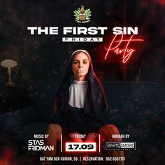 the first sin friday party is coming to sta's truman on saturday, november 17th