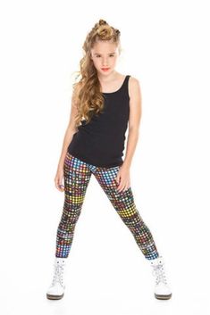 Honeypiekids | Terez Girls Emoji Printed Leggings Lexee Smith, Girl Emoji, Trendy Kids Outfits, Dance Clothes, Girls Leggings, Stylish Kids, Girls Fashion, Kids' Fashion, Beauty Trends