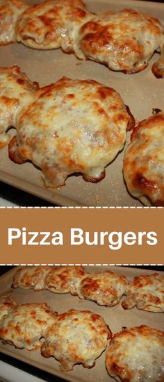 the best pizza burgers in the world are made with cheese and marinara sauce