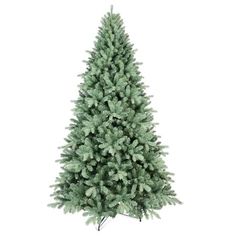 a green christmas tree on a white background