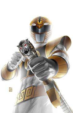 ArtStation - White Ranger, Peejay Catacutan