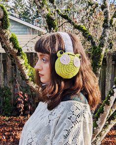 Earmuffs Crochet Pattern, Earmuffs Crochet, Crochet Earmuffs, Unique Tools, Crochet Classes, Cat Coasters, Well Read, Top Band, Pattern Store