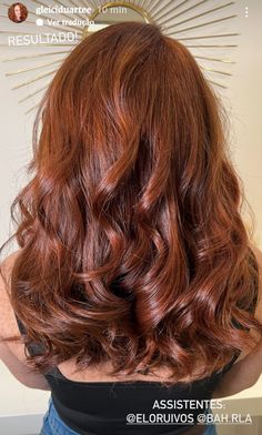 Burnt Red Hair, Rusty Brown Hair, Cinnamon Hair, Layered Haircuts For Medium Hair, Hair Color Streaks, Hair Tattoos, Haircuts For Medium Hair, Haircut And Color, Auburn Hair