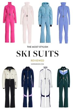 Snow Jumpsuit For Women, Women's Ski Outfits, Ski Onesie For Women, Womens Ski Suits, After Skiing Outfit, Cool Ski Outfits Women, Womens Ski Suit, Stylish Ski Outfits For Women, Vail Ski Outfits