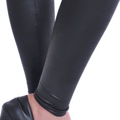 F00144925-501 Sleek Solid Leather Leggings, Sleek Solid Color Faux Leather Leggings, Faux Leather Stretch Leggings, Casual Solid Faux Leather Leggings, Solid Faux Leather Fitted Leggings, Casual Stretch Faux Leather Leggings, Tight Casual Faux Leather Leggings, Sleek Solid Color Leather Pants, Solid Leather Leggings For Night Out