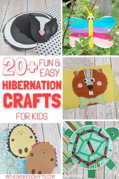 20 fun and easy paper crafts for kids to make with the help of their own hands