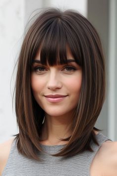 Long Hairstyles For Round Faces, Hairstyles For Chubby Faces, Undercut Hairstyles Women, Long Bob With Bangs, Chubby Face Haircuts, Hair Cut Guide, Chubby Face