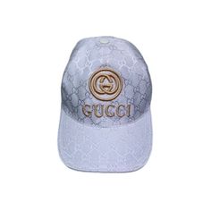 1:1 Replica Hats   This product is of the best quality  The production time is 3-5 working days  Includes box, dust bag, care manual, booklet, card, bill of sale White 5-panel Hip Hop Baseball Cap, Pre-washed Cotton Baseball Cap With Curved Bill, Gg Collection, Baseball Cap, Dust Bag, Gucci, Baseball, Hats, Canvas