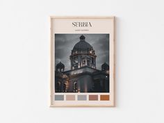 an image of a building that is featured on the cover of sebija magazine