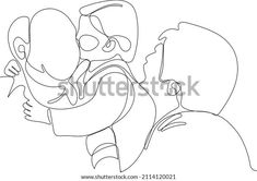 holding, caucasian, aged, laughing, retired, standing, lines, contour line, diversity, one line, continuous line, celebrating, diverse, daily, boy, cute, family, grandfather, grandson, happy, illustration, love, people, cartoon, child, male, vector, man, character, grandchildren, grandpa, hug, isolated, kid, smile, elderly, old, young, background, design, happiness, little, old man, senior, cuddle, stand, hugs, cozy, fashion, relationship Grandmother And Grandfather, Continuous Line Drawing, Cake Board, Continuous Line, Old Men, Line Drawing, Stock Images Free