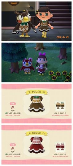 Animal Crossing Pokemon Design, Hair Animal Crossing, Acnh Design Codes Clothes, Animal Crossing Custom Design Clothes, Animal Crossing Character Design, Acnh Outfit Code, Animal Crossing Fashion, Acnh Outfits