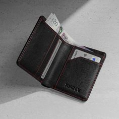 A TORRO Leather Bifold wallet (also known as a Billfold Wallet) is ideal for the those who seeks to be smart, stylish and practical. Slimline in design, this wallet will conveniently slip into any pocket with ease. Perfect for men and women. Versatile and functional wallet Featuring a total of 5 credit/debit card slots, including two hidden pockets for extra storage, this wallet is the perfect blend of form and function. Even with a card stored in every slot and 3 bank notes, it measures just 1. Mens Leather Wallet Bifold, Mens Leather Wallet, Leather Billfold, Slim Leather Wallet, Billfold Wallet, Be Smart, Leather Keyring, Leather Bifold Wallet, Card Storage