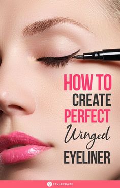 Cats Eye Make Up Winged Liner, Winged Liner Looks, How To Cat Eyeliner Winged Liner, How To Do Eyeliner Wings, Best Eyeliner For Cat Eye Winged Liner, How To Do Winged Eyeliner With Eyeshadow, Cats Eye Eyeliner, How To Winged Eyeliner Easy Step By Step, Cat Eye Hacks Winged Liner