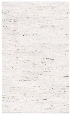 a white rug with lines on it