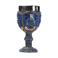 Harry Potter Ravenclaw Decorative Goblet 6005060 by Department 56 Ravenclaw Gifts, Rowena Ravenclaw, Harry Potter Friends, Wine Glass Cup, Ravenclaw House, Harry Potter Disney, Harry Potter Ravenclaw, Lilo Et Stitch, Harry Potter Gryffindor