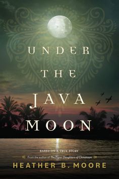 the cover of under the jawa moon by heather b moore, with an image of