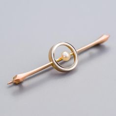 Solid 15K Gold Pearl Brooch - Etsy Thailand Pearl Brooch, Gold Pearl, Body Jewelry, United Kingdom, Thailand, Ships, Gold