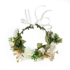 1. Elevate your look with this stunning Flower Headband, adorned with delicate roses and a charming garland design. The perfect accessory for festivals, weddings, and photo shoots. 2. Embrace bohemian beauty with our Fabric Wreath Hair Band Crown, featuring a whimsical floral design that adds a touch of romance to any outfit. Ideal for brides, bridesmaids, and festival goers. 3. Complete your outfit with our Photo Props Floral Headband, a lovely accessory that effortlessly enhances your festival Photo Garland, Festival Hair Accessories, Garland Design, White Lily Flower, Bohemian Beauty, Rose Crown, Forest Style, Fabric Wreath, Rose Garland