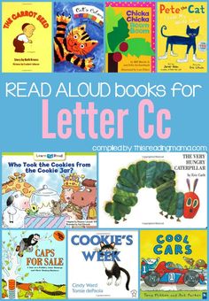 the very best read aloud books for letter c, complete with free printables